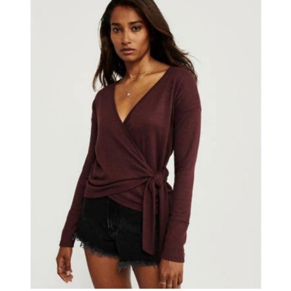 Abercrombie & Fitch Sweaters - Abercrombie and Fitch "Soft A&F Cozy" Wrap Sweater